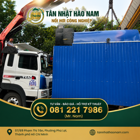 CÔNG TY TNHH XUẤT NHẬP KHẨU HOÀNG MINH CASHEW | Dự Án Nồi Hơi 1.5 Tấn