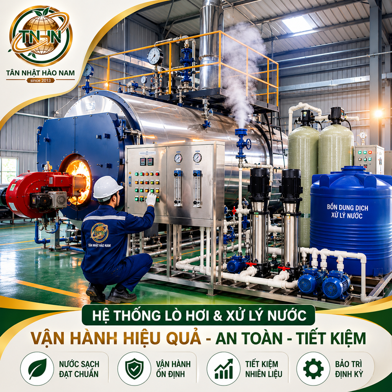 Tiêu Chuẩn Nước Cấp Lò Hơi & 3 Cách Xử Lý Ngăn Ngừa Cáu Cặn Triệt Để
