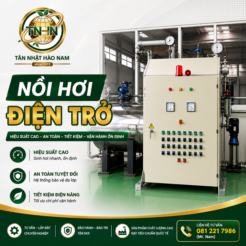 Nồi Hơi Điện Và Lò Hơi Điện Là Gì? Nguyên Lý Hoạt Động Và Ứng Dụng